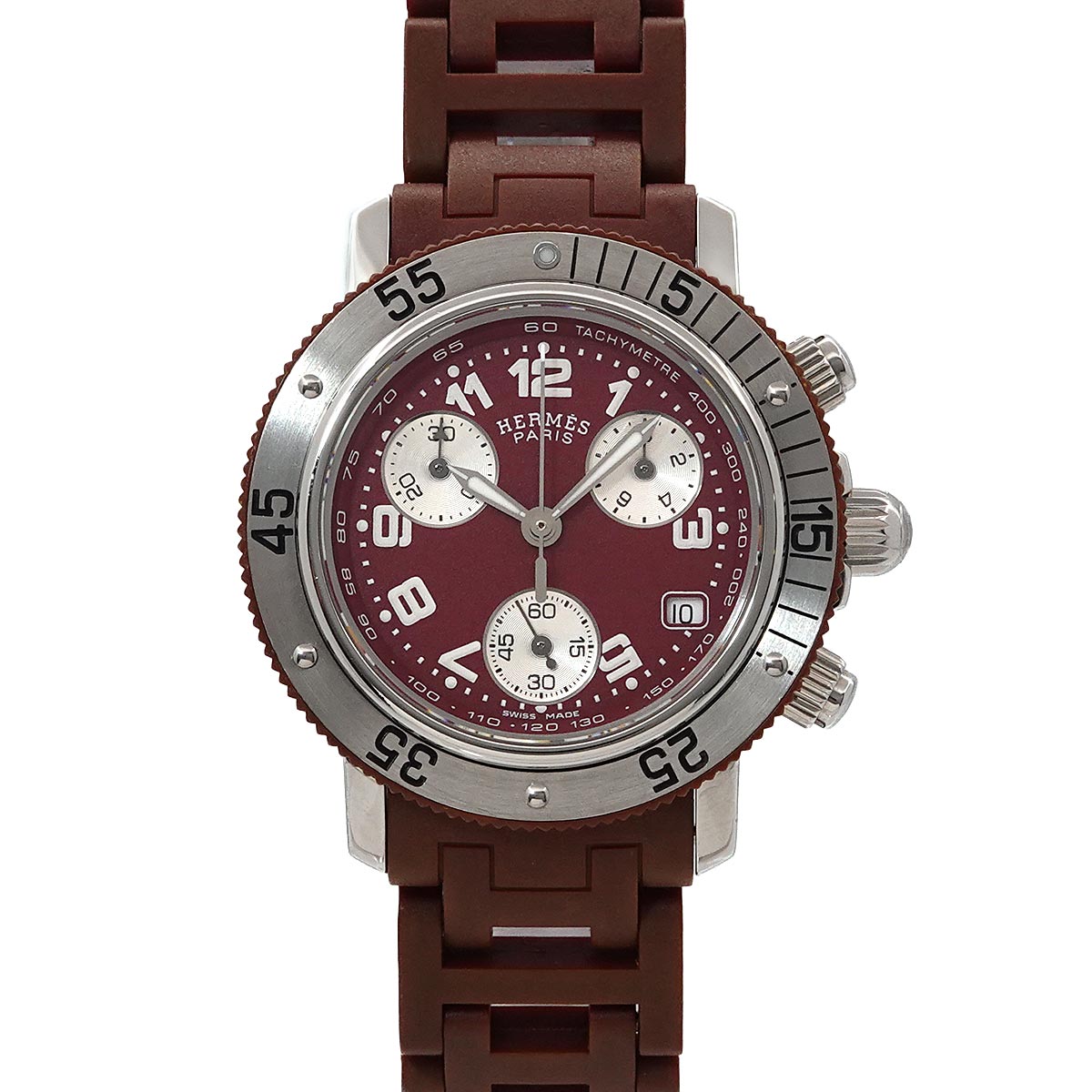 Clipper Diver CL2 318 Quartz Dark Red Dial Ladies Watch