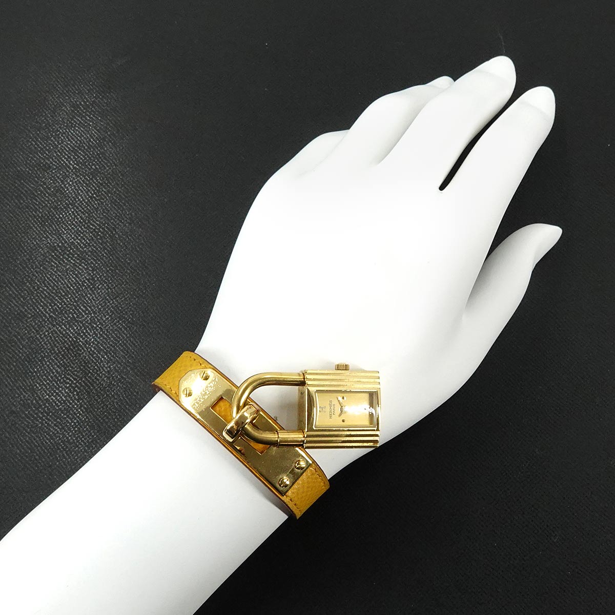 Kelly Watches Quartz Gold Dial Vintage Cadena Ladies Watch