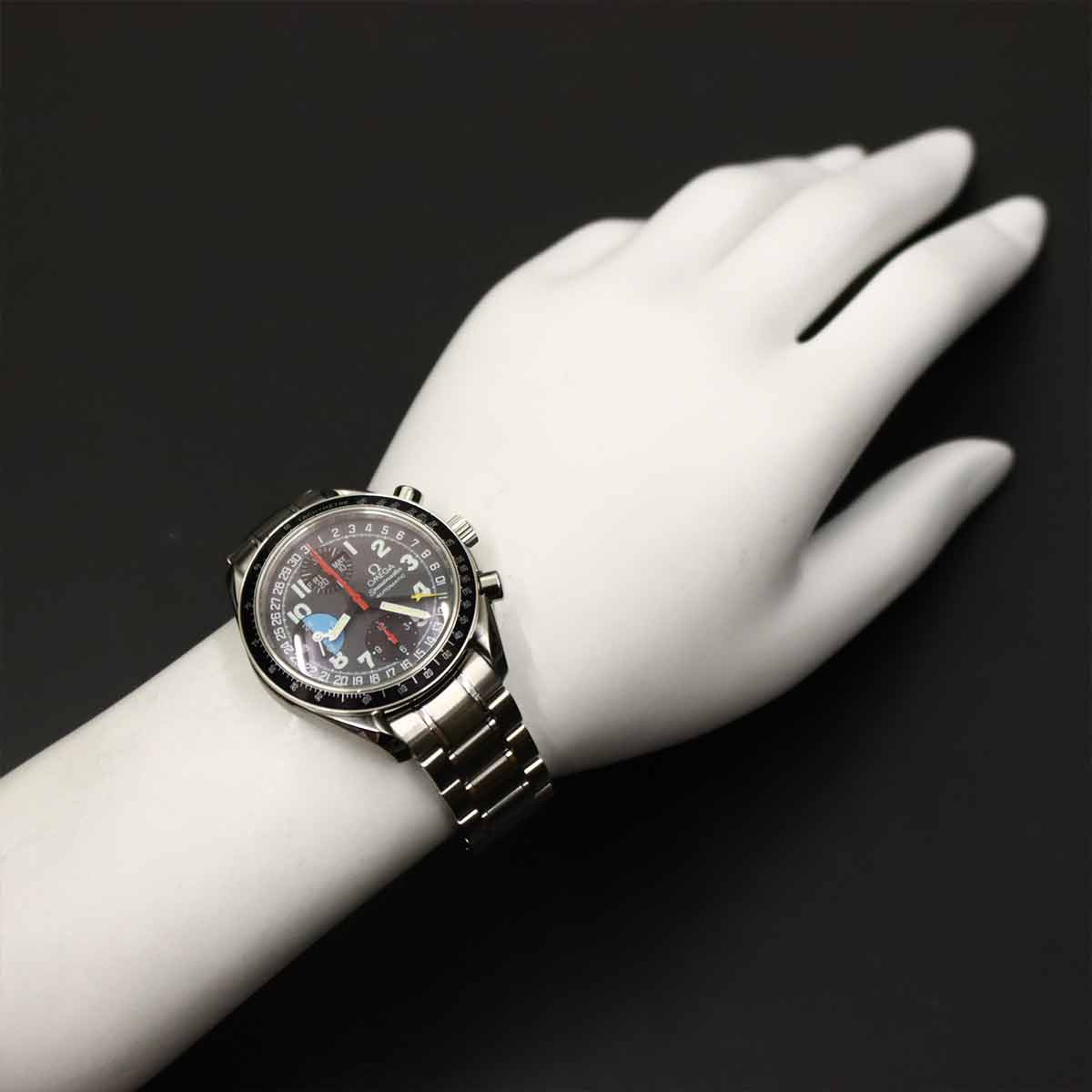 Speedmaster Mark40 3520 53 Automatic Gray Dial Mens Watch