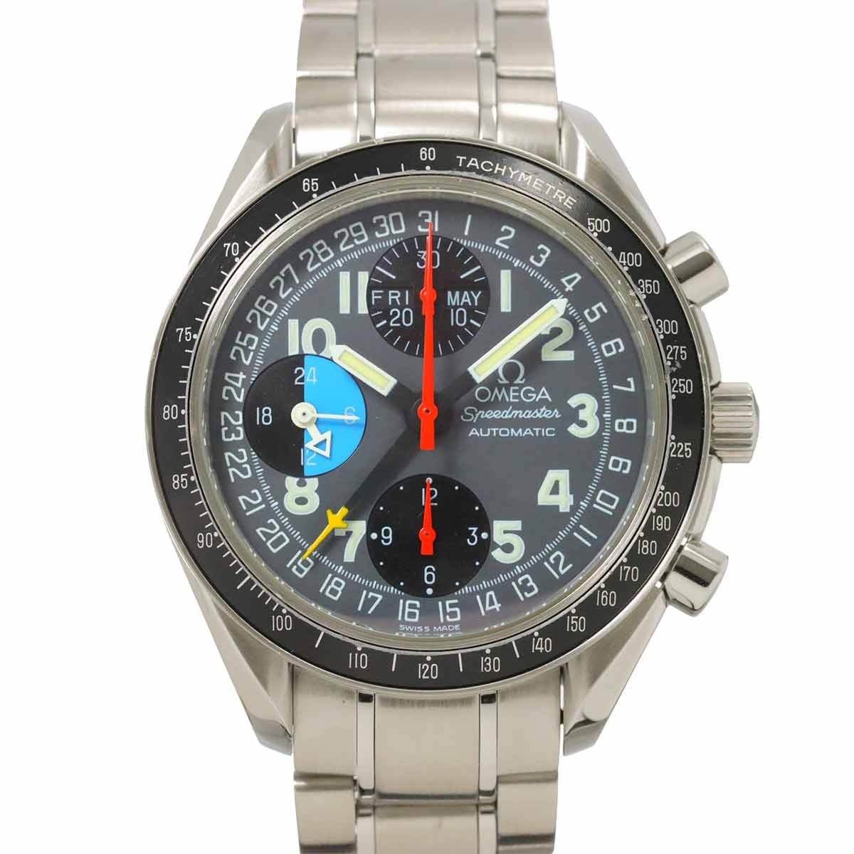 Speedmaster Mark40 3520 53 Automatic Gray Dial Mens Watch