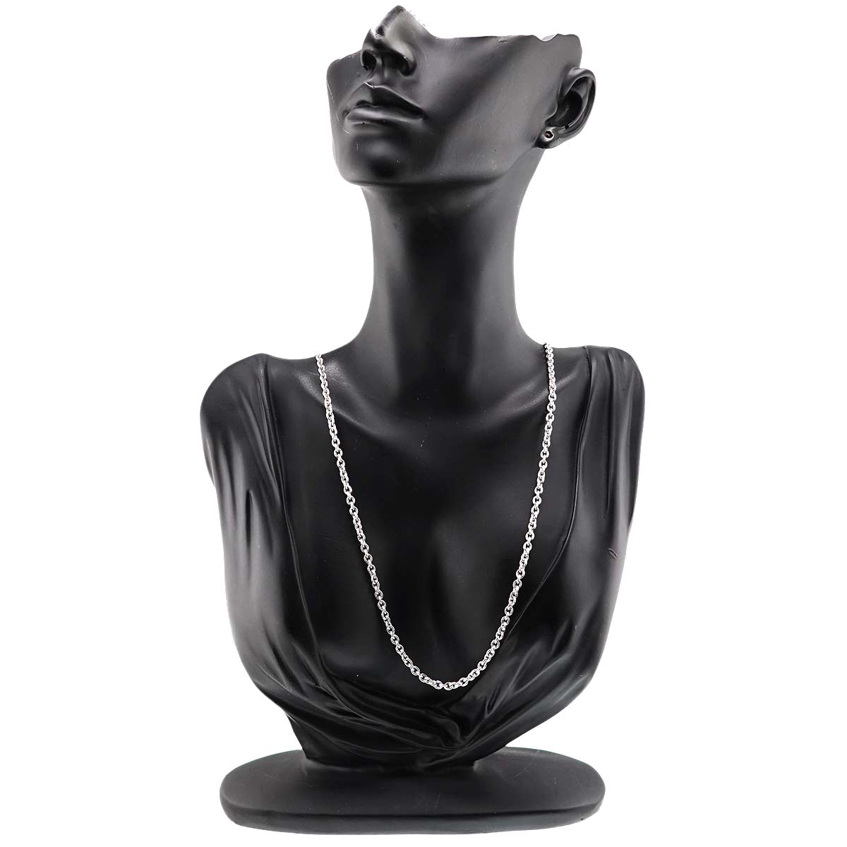 Chain Necklace 18K White Gold 750