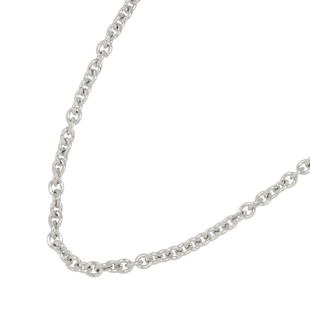 Chain Necklace 18K White Gold 750