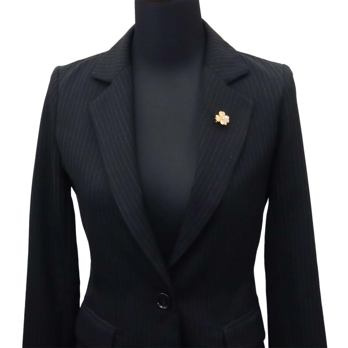 Cosmos Diamond Flower MM Necklace Brooch 18K YG 750 90289838