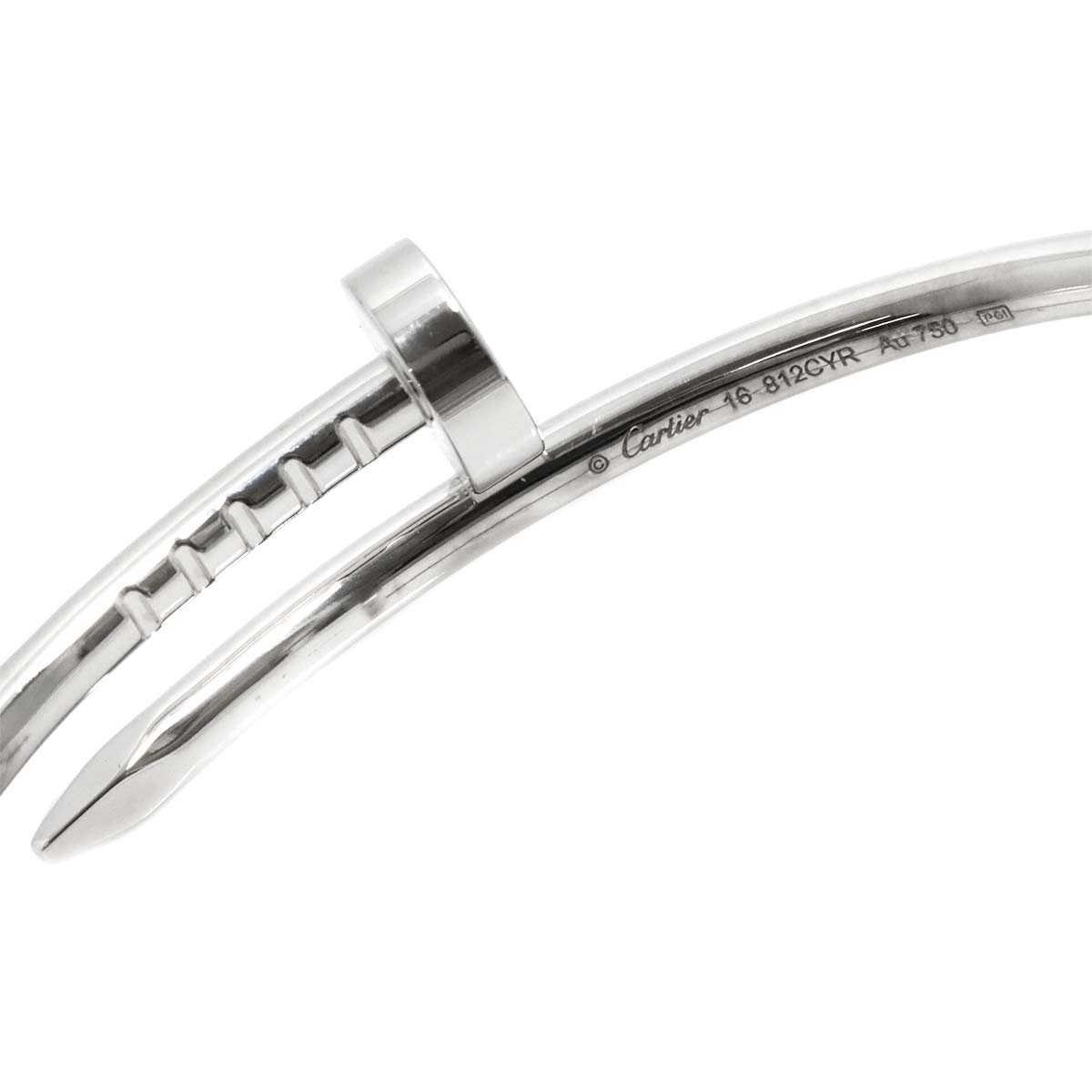 Juste Un Clou Small Bracelet Bangle 18K WG 750 size16