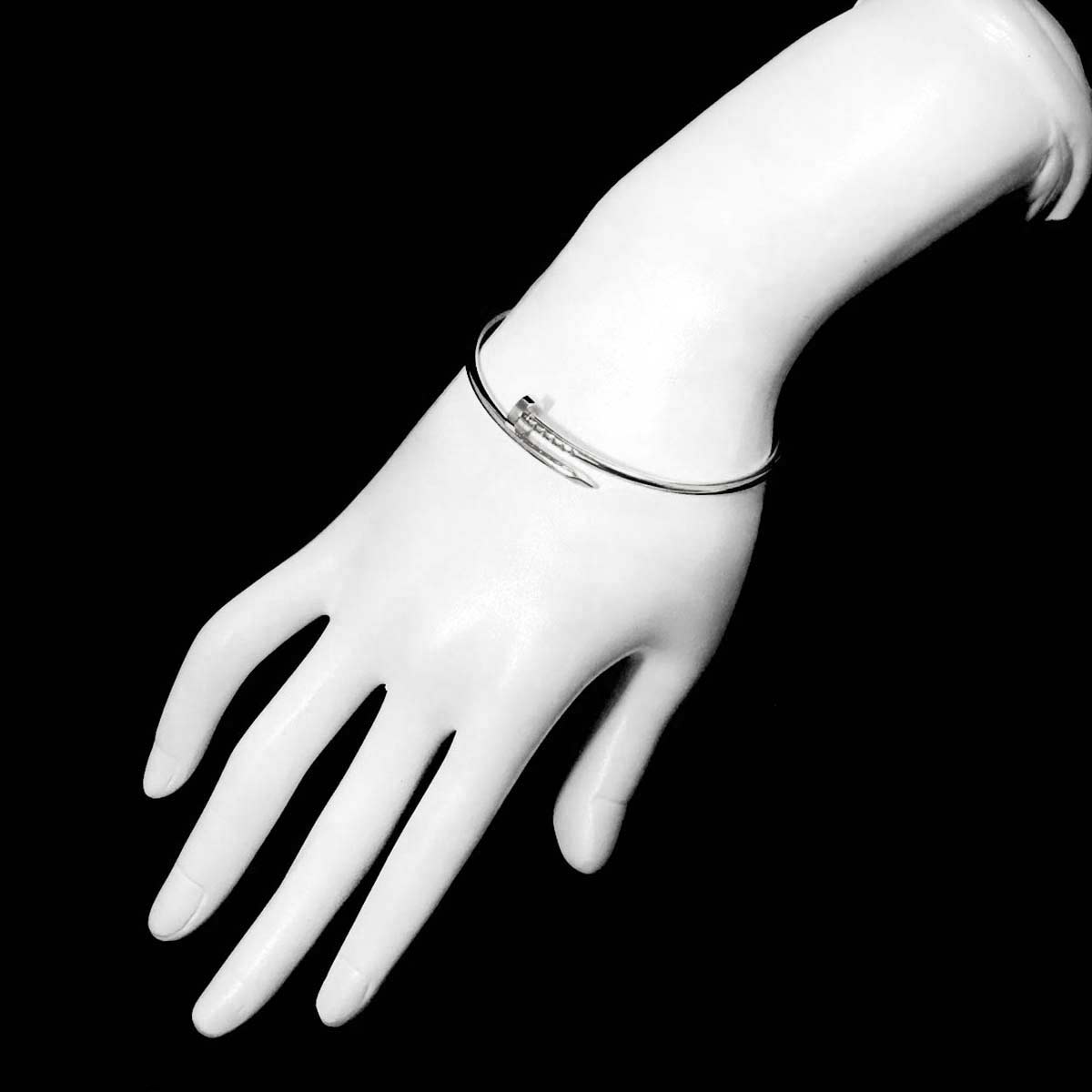 Juste Un Clou Small Bracelet Bangle 18K WG 750 size16