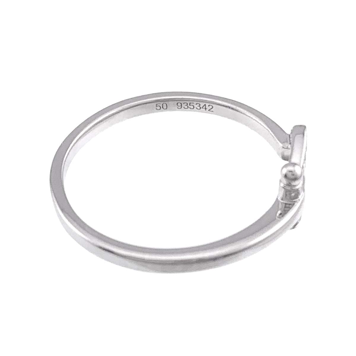 Force 10 Diamond Ring SM 18K White Gold 750 size50 5.25(US)