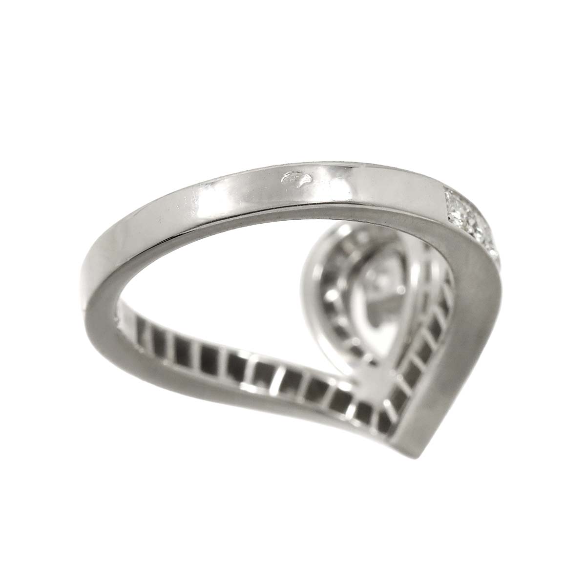 Josephine Ring Diamond 18K WG 750 Size49 4.75-5(US)