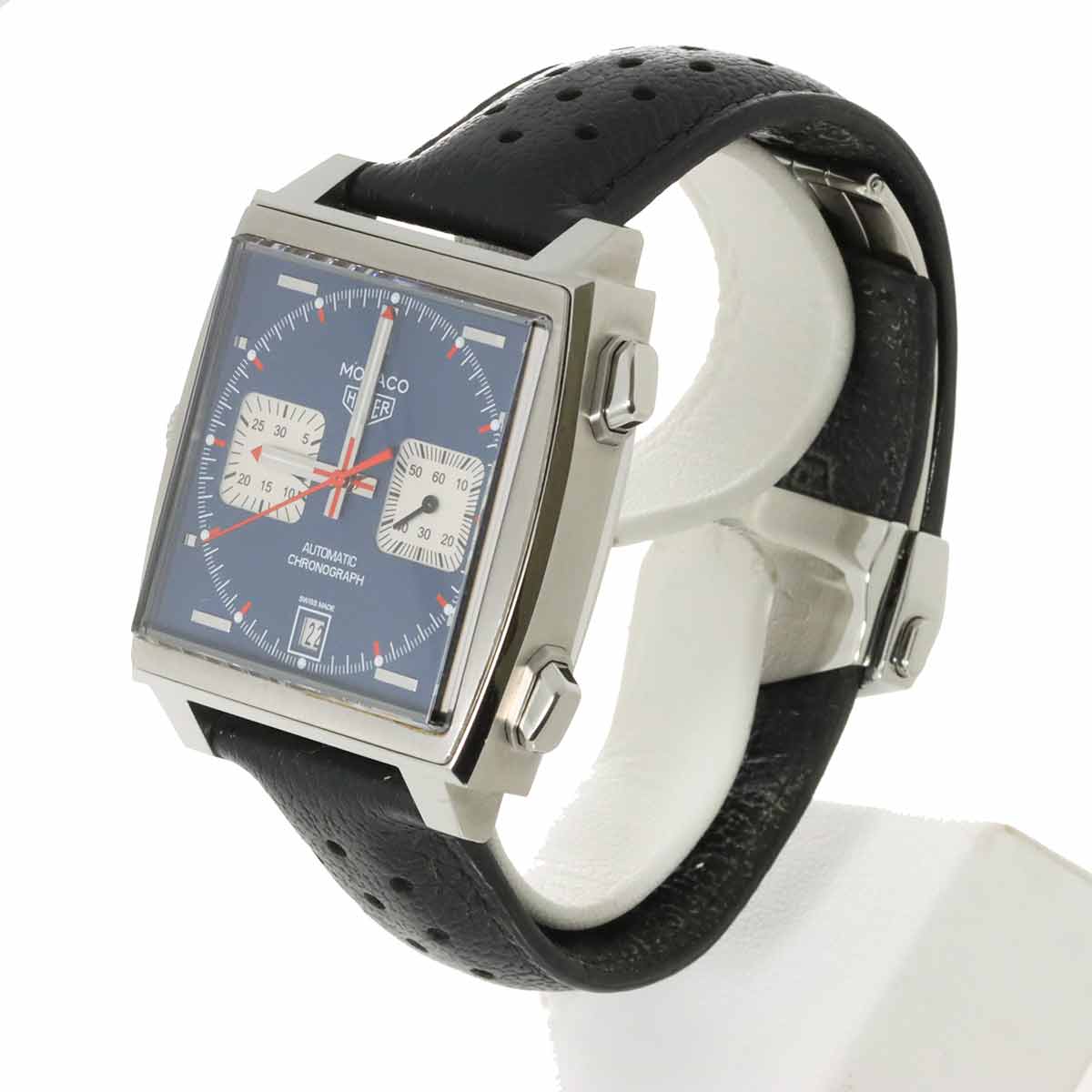 Monaco CAW211P Chronograph Automatic Blue Dial Mens Watch