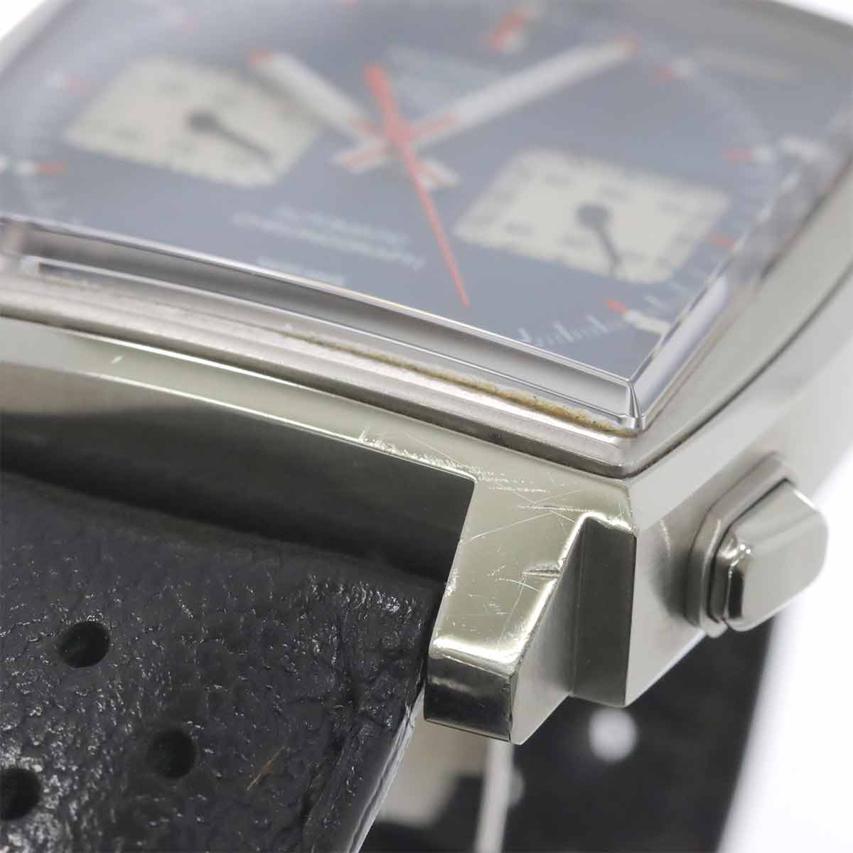 Monaco CAW211P Chronograph Automatic Blue Dial Mens Watch