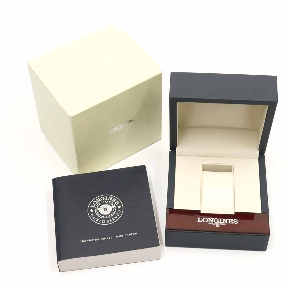 Conquest L1 141 0 Automatic Diamond Date White Shell Dial