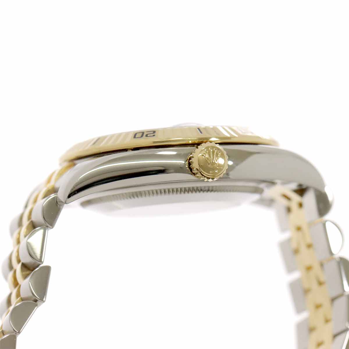 Datejust Turnograph 116263 Serial F 750 YG Gray Dial Mens