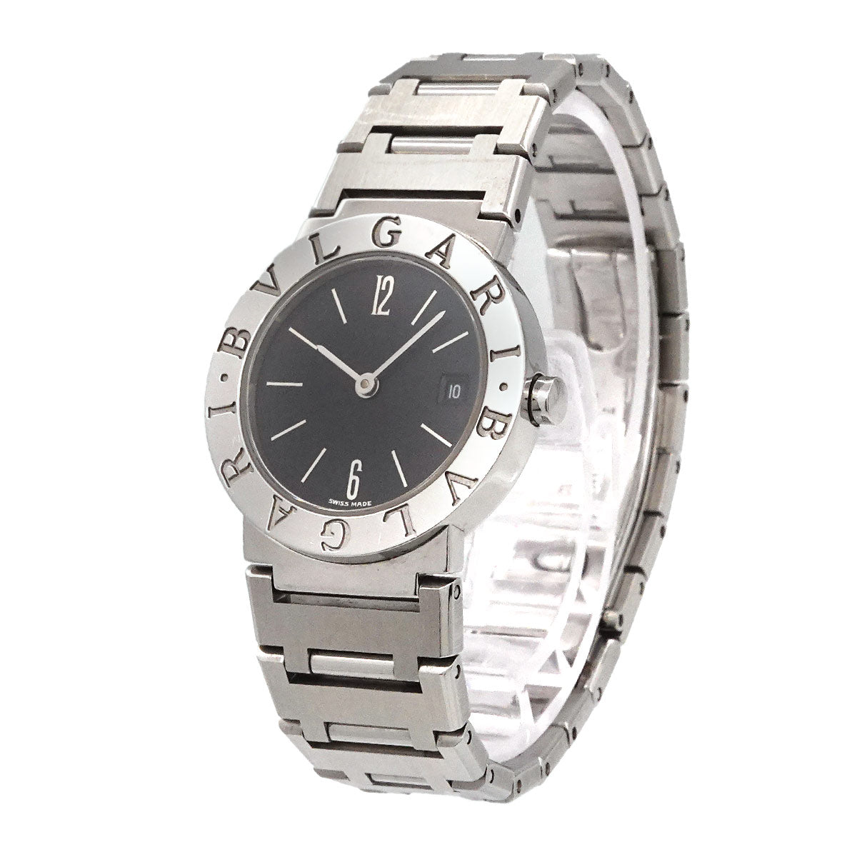 BVLGARIBVLGARI BB26SSD Date Quartz Black Dial Ladies Watch