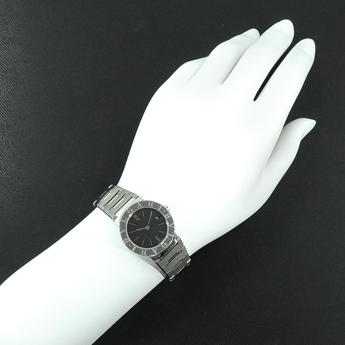 BVLGARIBVLGARI BB26SSD Date Quartz Black Dial Ladies Watch