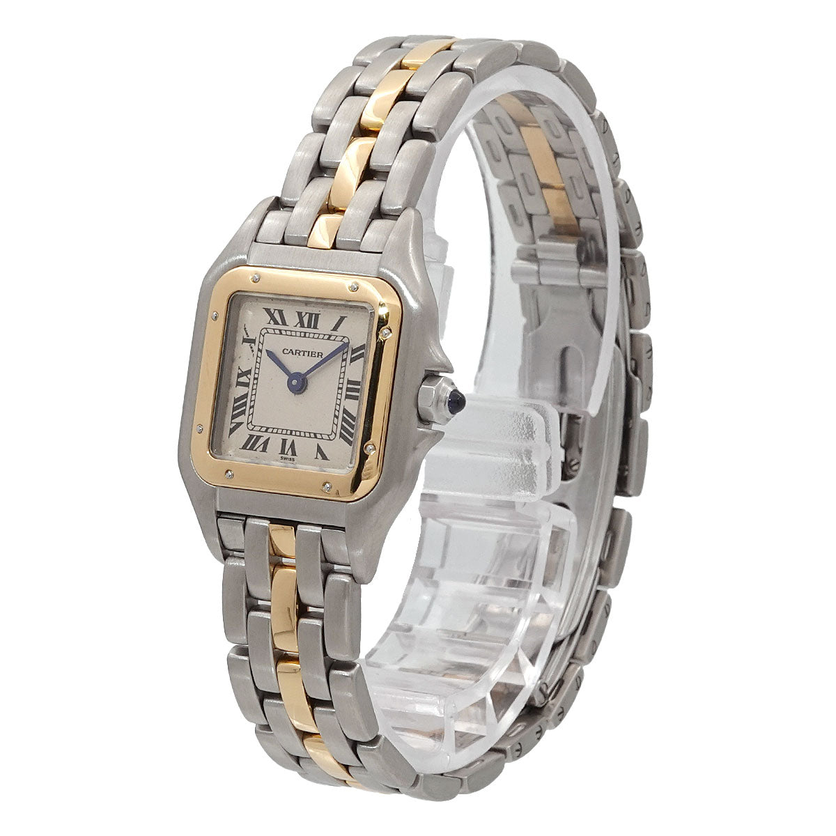 Panthere one Row SM Quartz W25029B5 YG Ladies Watch