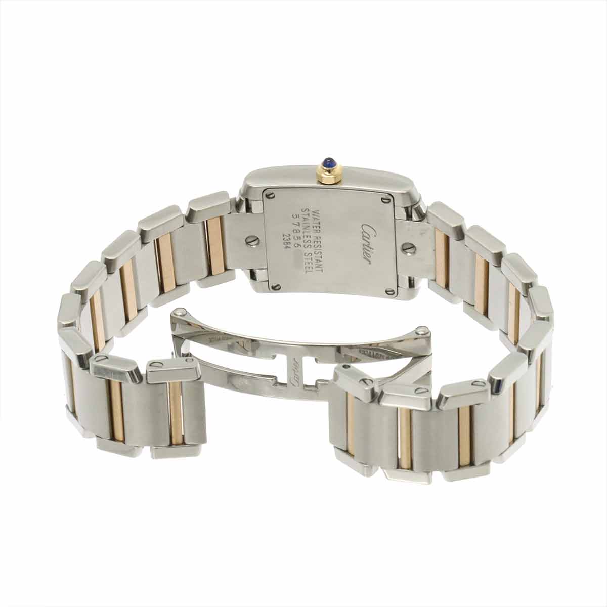 Tank Francaise SM W51027Q4 750 PG Quartz Pink Shell Dial