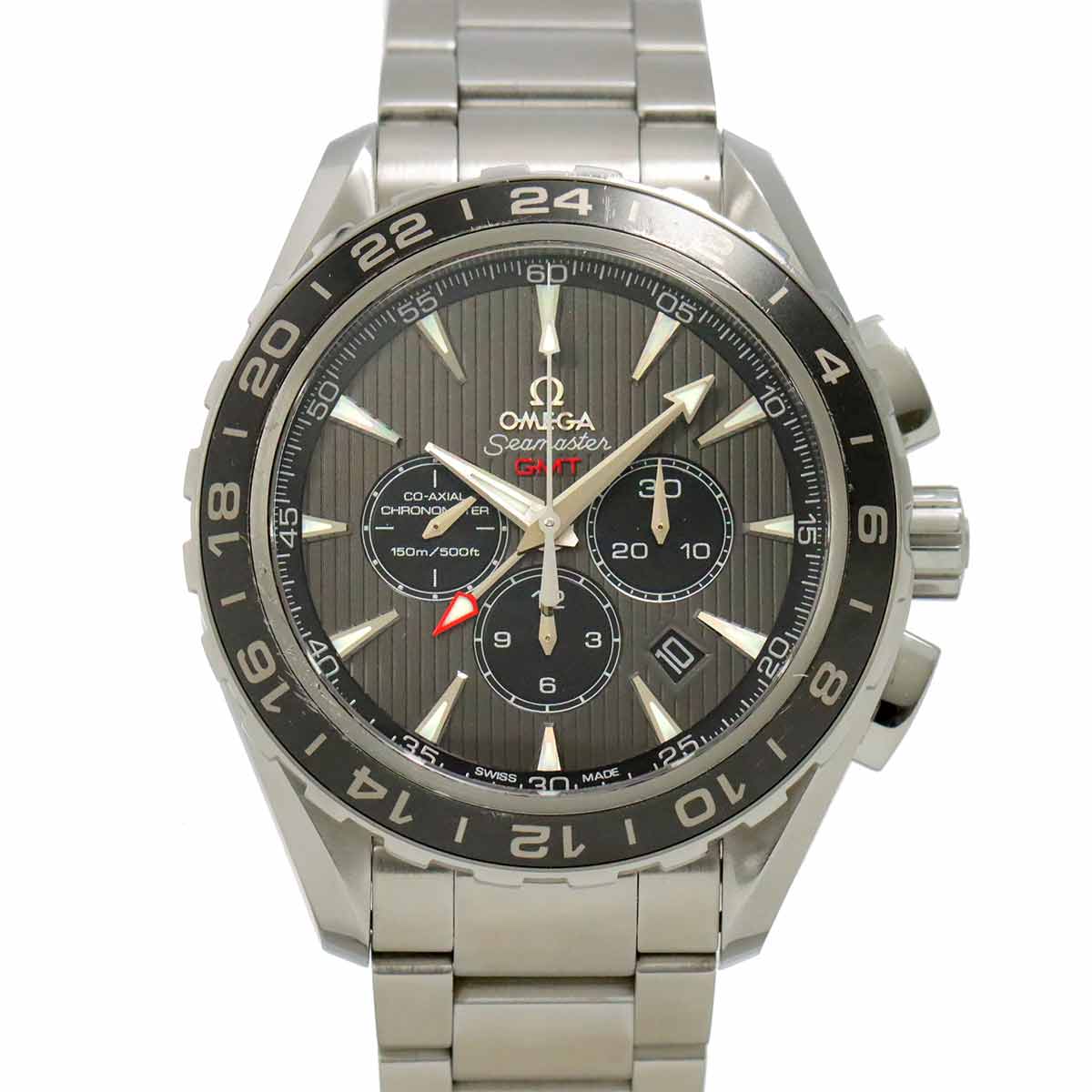 Seamaster Aqua Terra GMT 231 10 44 52 06 001 Gray Dial Mens 90289992