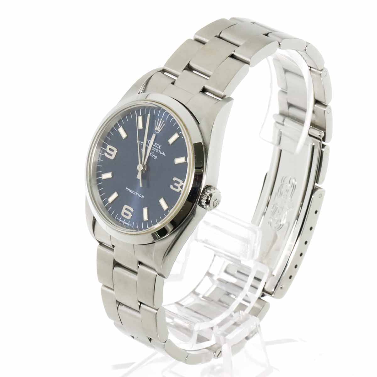 Air King 14000 Serial U Automatic Blue Dial Mens Watch