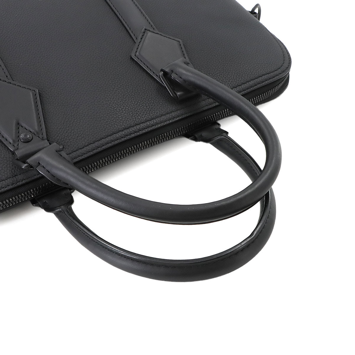 Aerogram Takeoff Briefcase 2way Bag Leather Black M59159