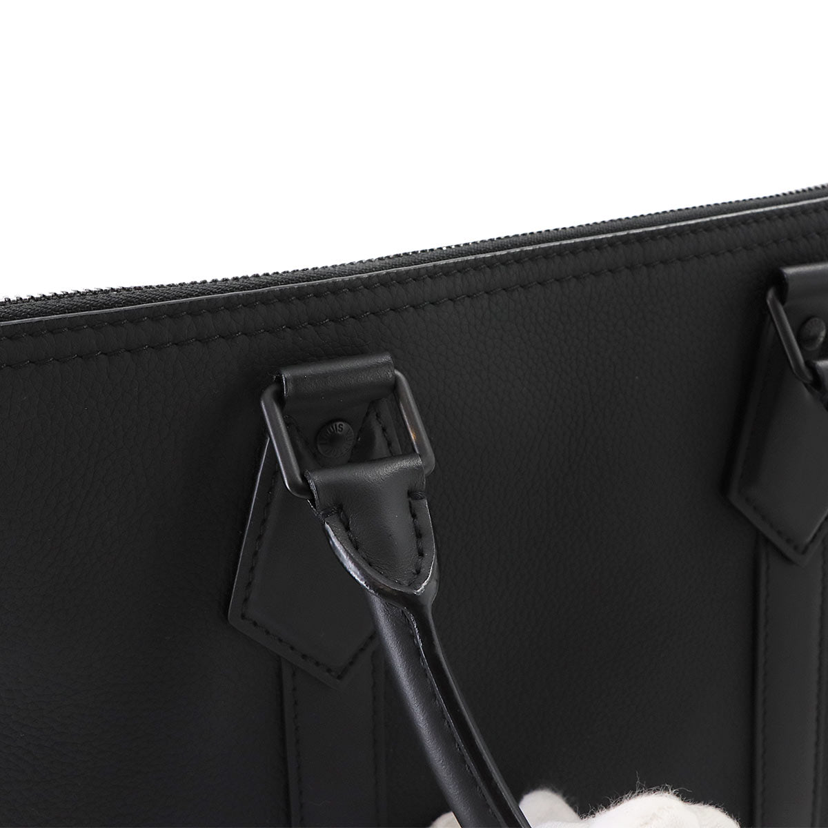 Aerogram Takeoff Briefcase 2way Bag Leather Black M59159