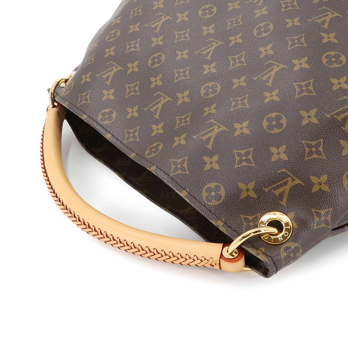 Monogram Artsy MM Shoulder Bag Brown M40249 Purse