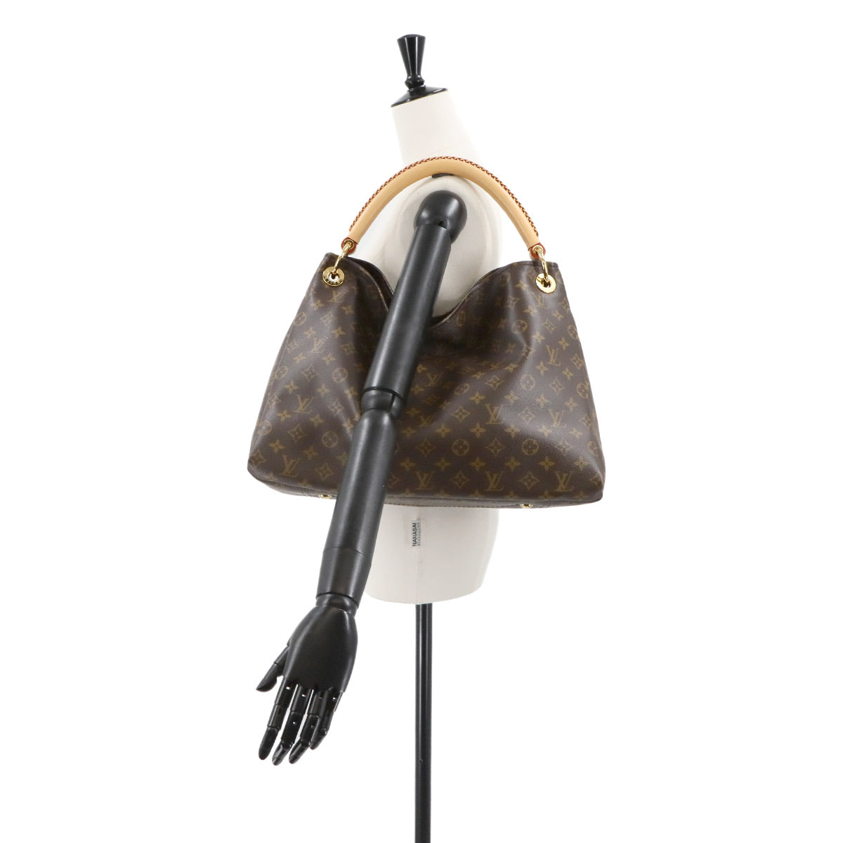 Monogram Artsy MM Shoulder Bag Brown M40249 Purse