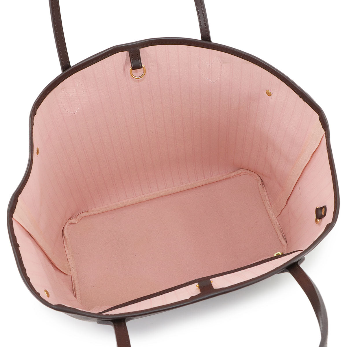 Damier Neverfull MM Tote Bag Rose Ballerine N41603 Purse