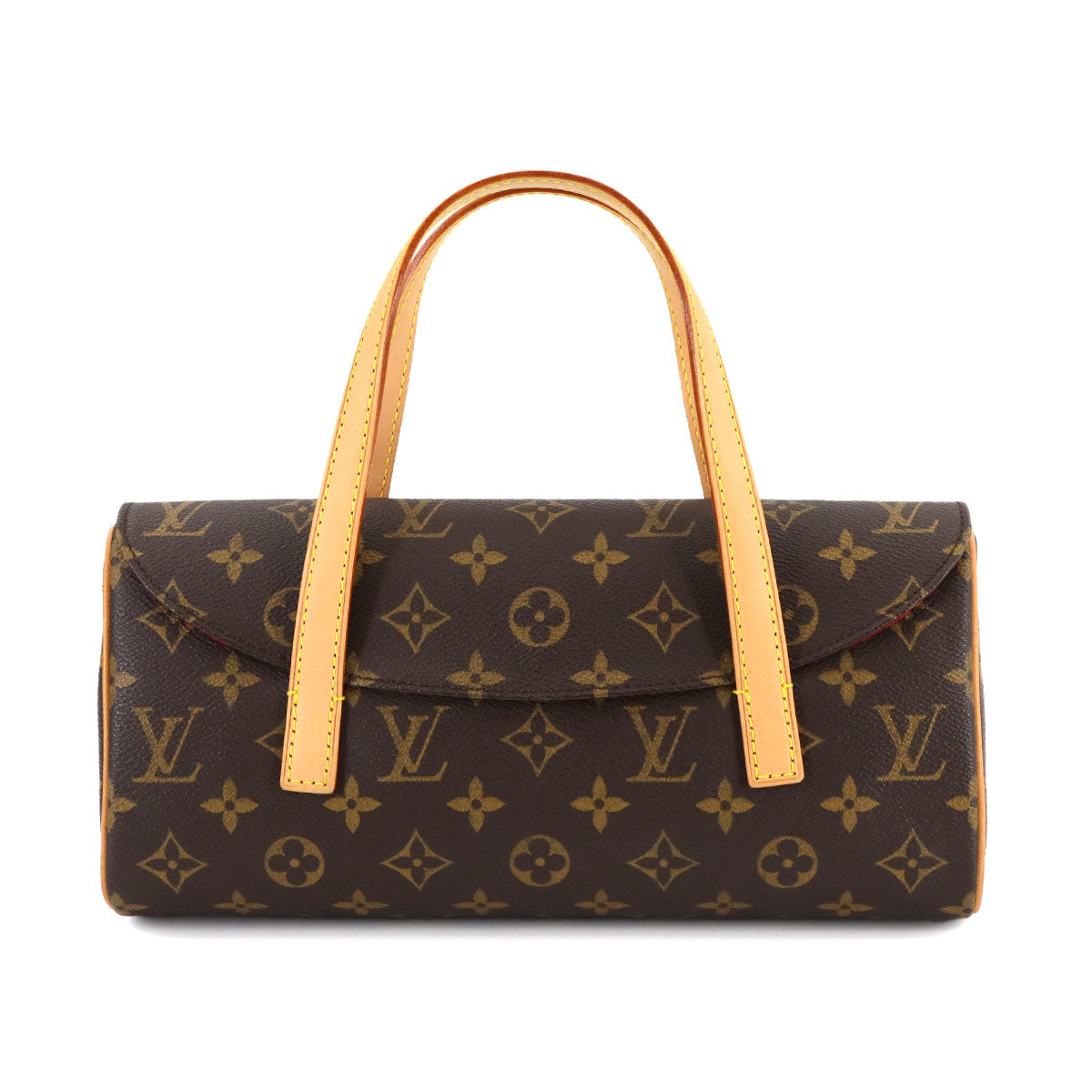 LOUIS VUITTON Monogram Sonatine Hand Bag Brown M51902 Purse