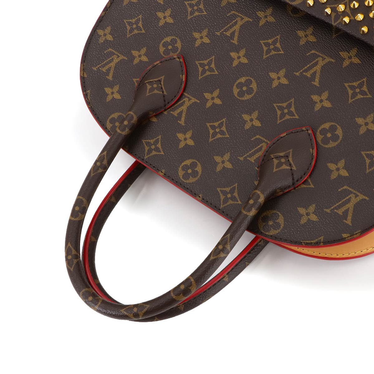 LOUIS VUITTON Monogram Christian Louboutin Iconoclast Hand Bag M41234