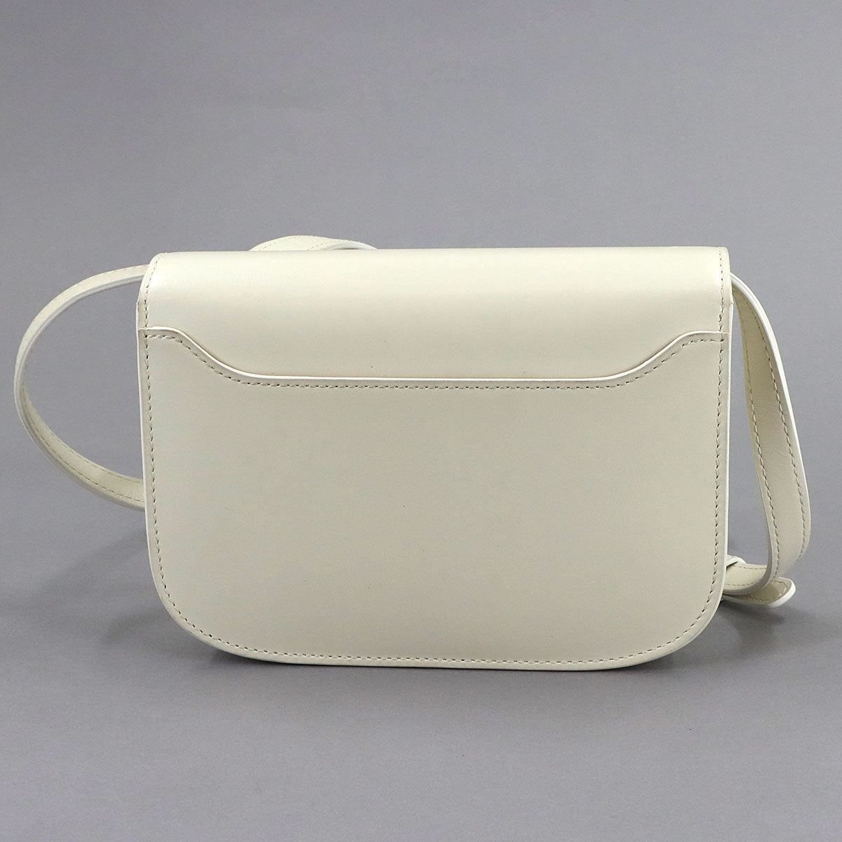 Lingot Small Shoulder Bag Leather White Purse