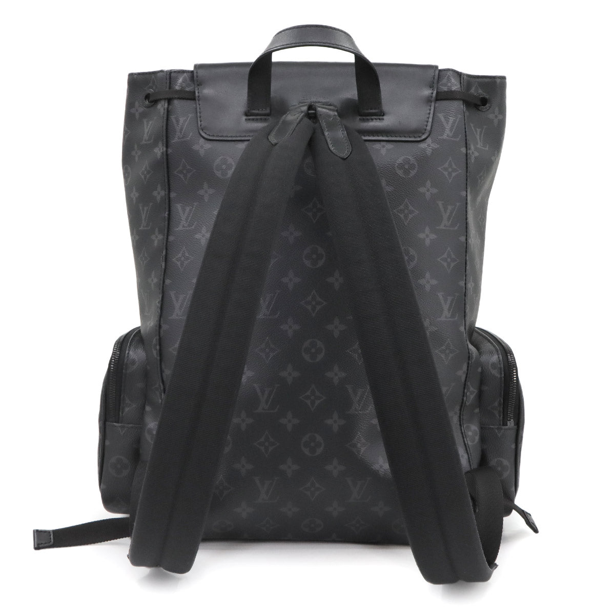 Monogram Eclipse Trio Back Pack Black M45538 Purse