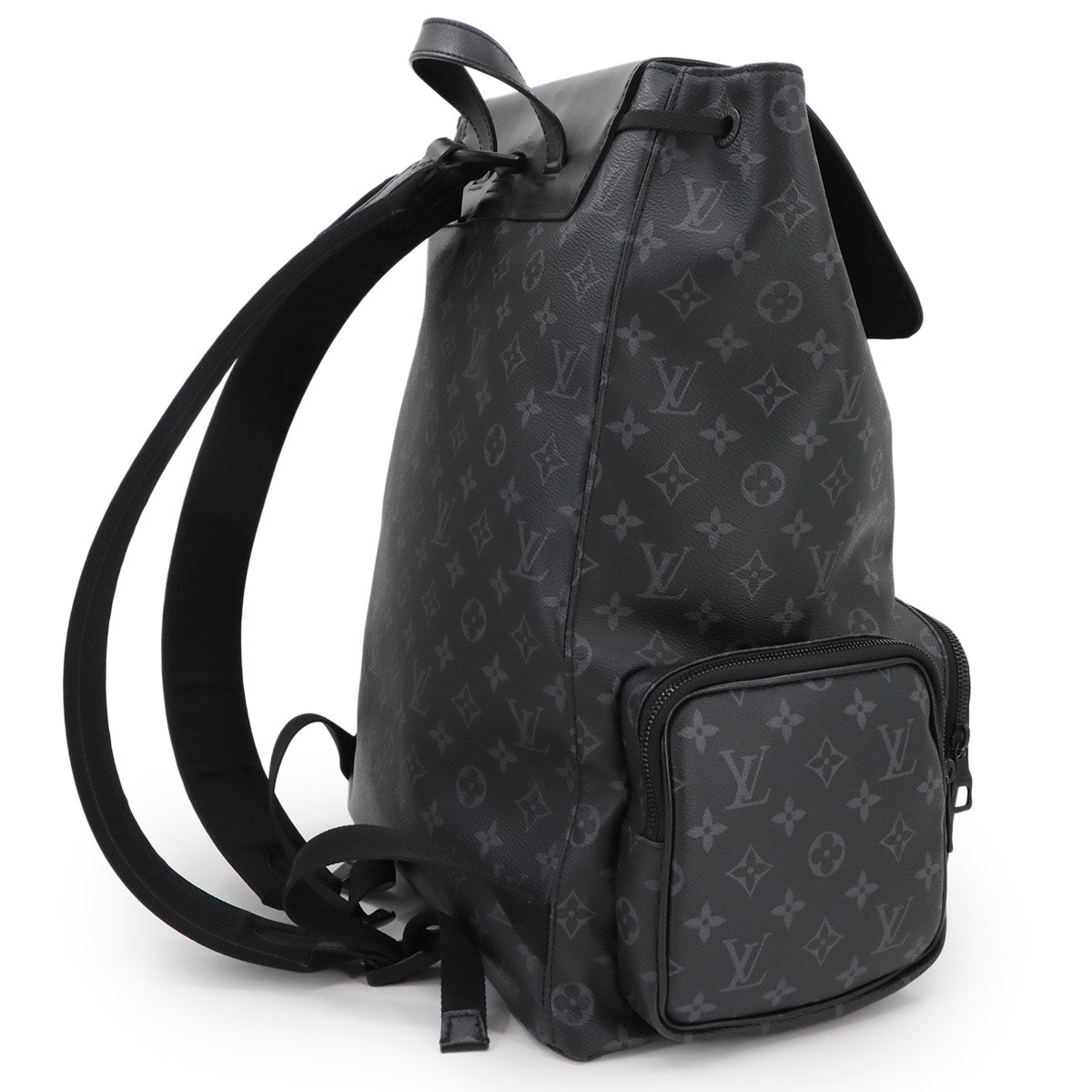Monogram Eclipse Trio Back Pack Black M45538 Purse