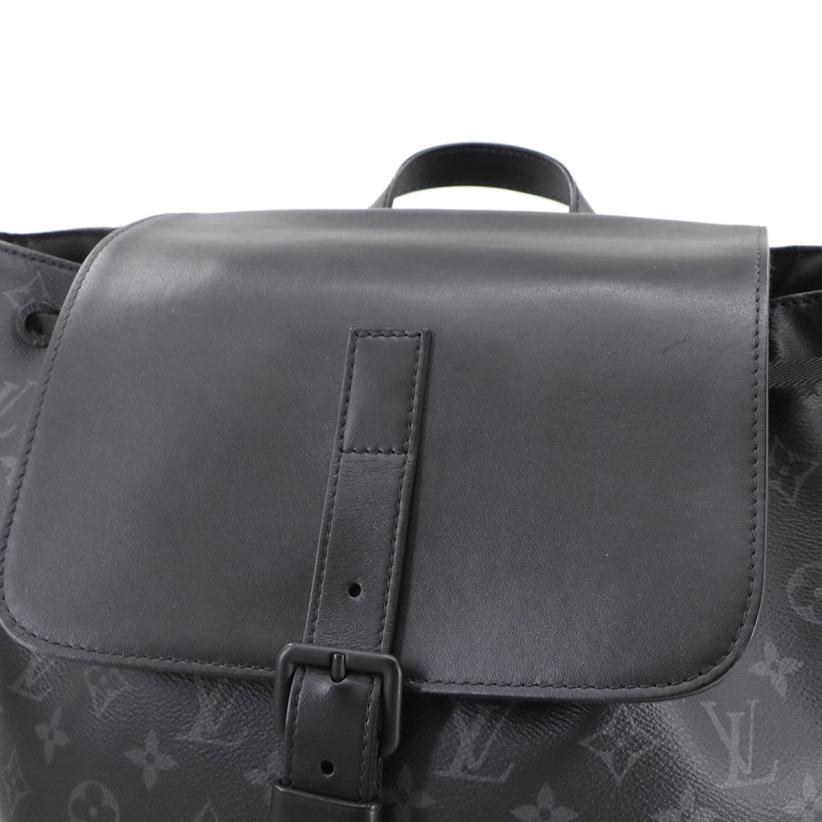 Monogram Eclipse Trio Back Pack Black M45538 Purse