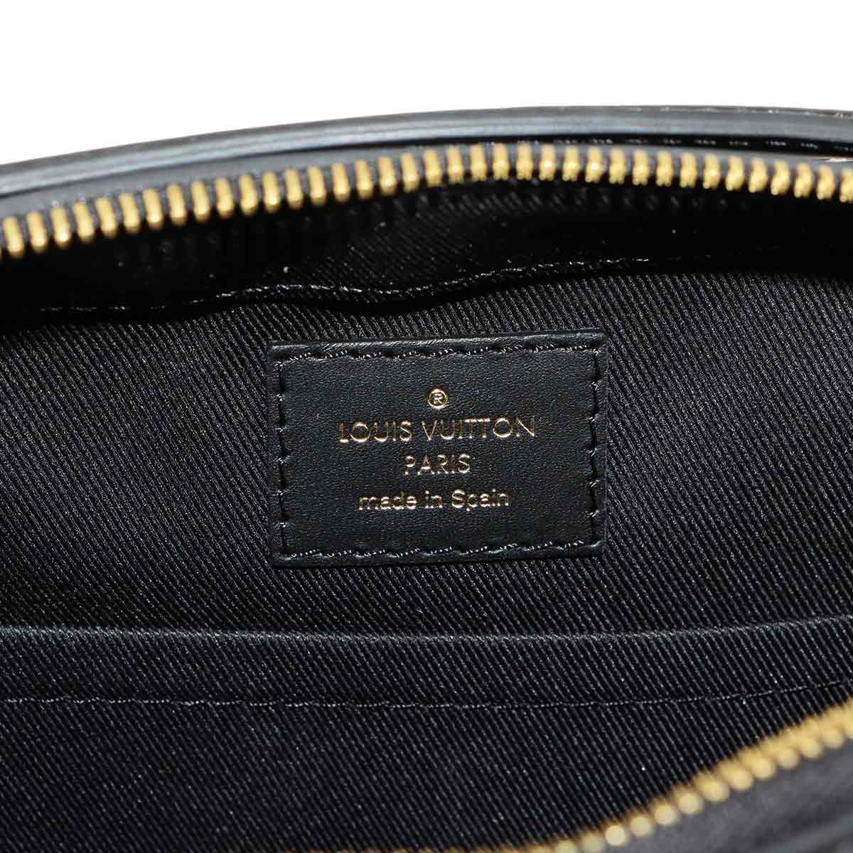 Monogram Saintonge Shoulder Bag Brown Noir M43555 Purse
