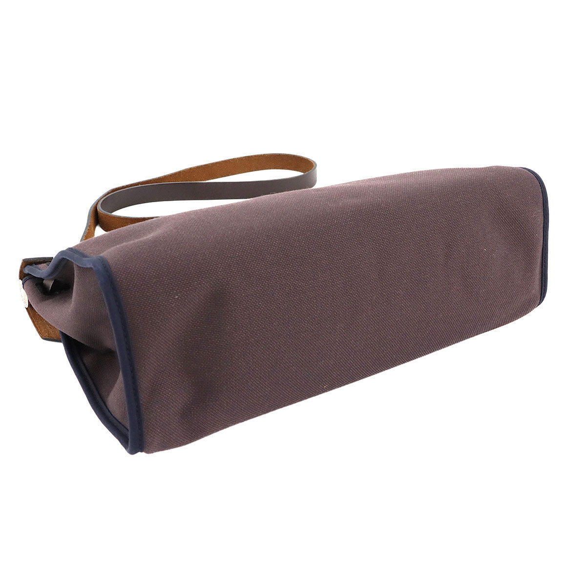 Her Bag Zip PM 2way Hand Shoulder Bag Toile Vash Hunter Brown