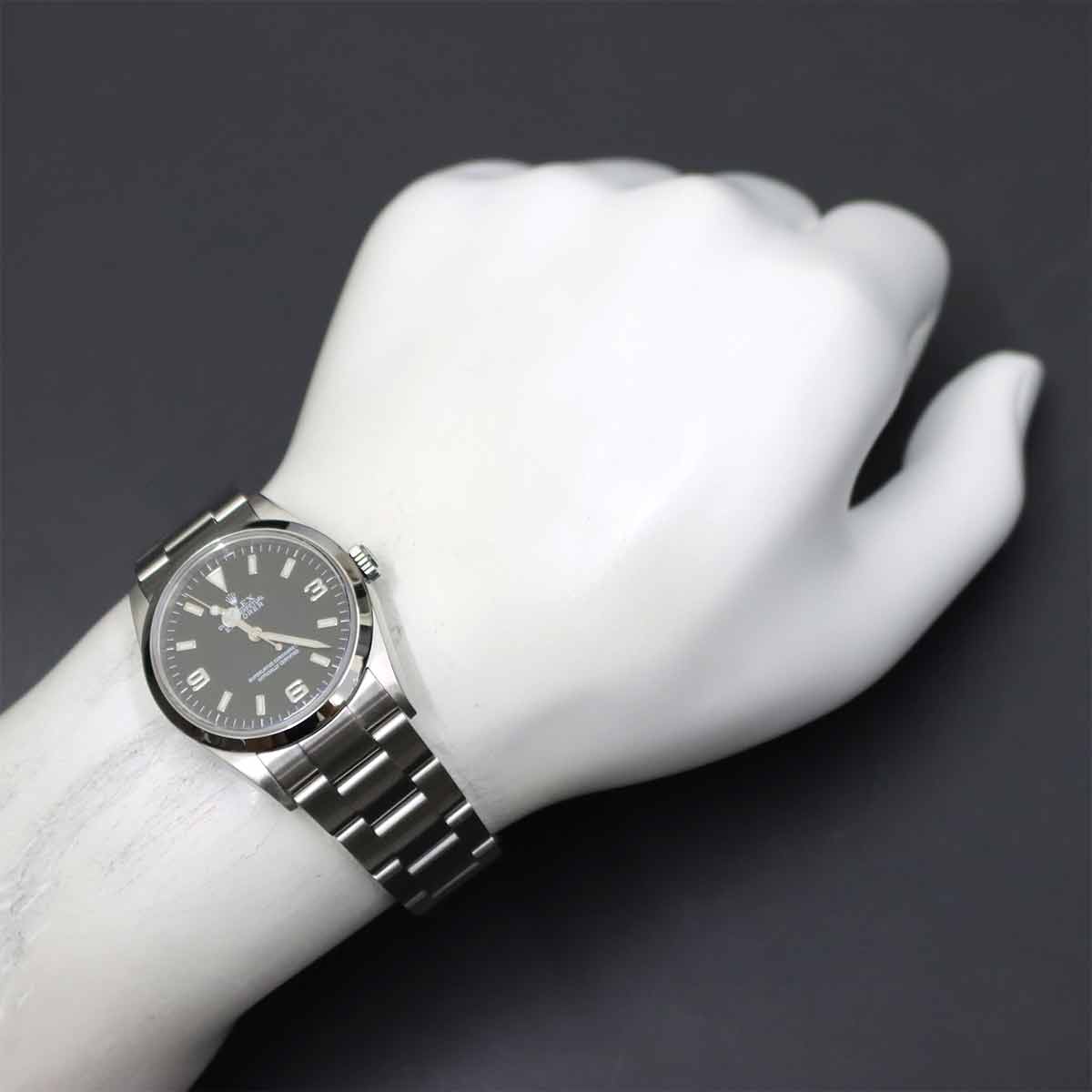 Explorer 1 114270 Serial K Automatic Black Dial Mens Watch