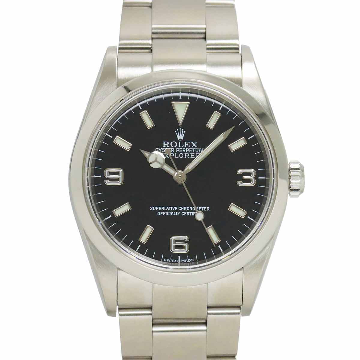 Explorer 1 114270 Serial K Automatic Black Dial Mens Watch