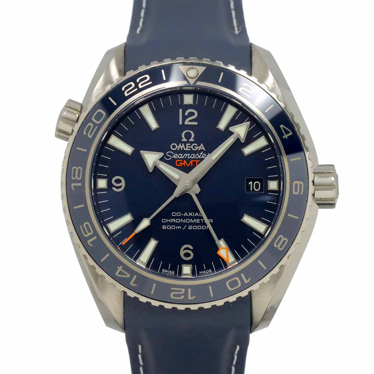 Seamaster Planet Ocean 600M GMT 232 92 44 22 03 001 Navy Dial