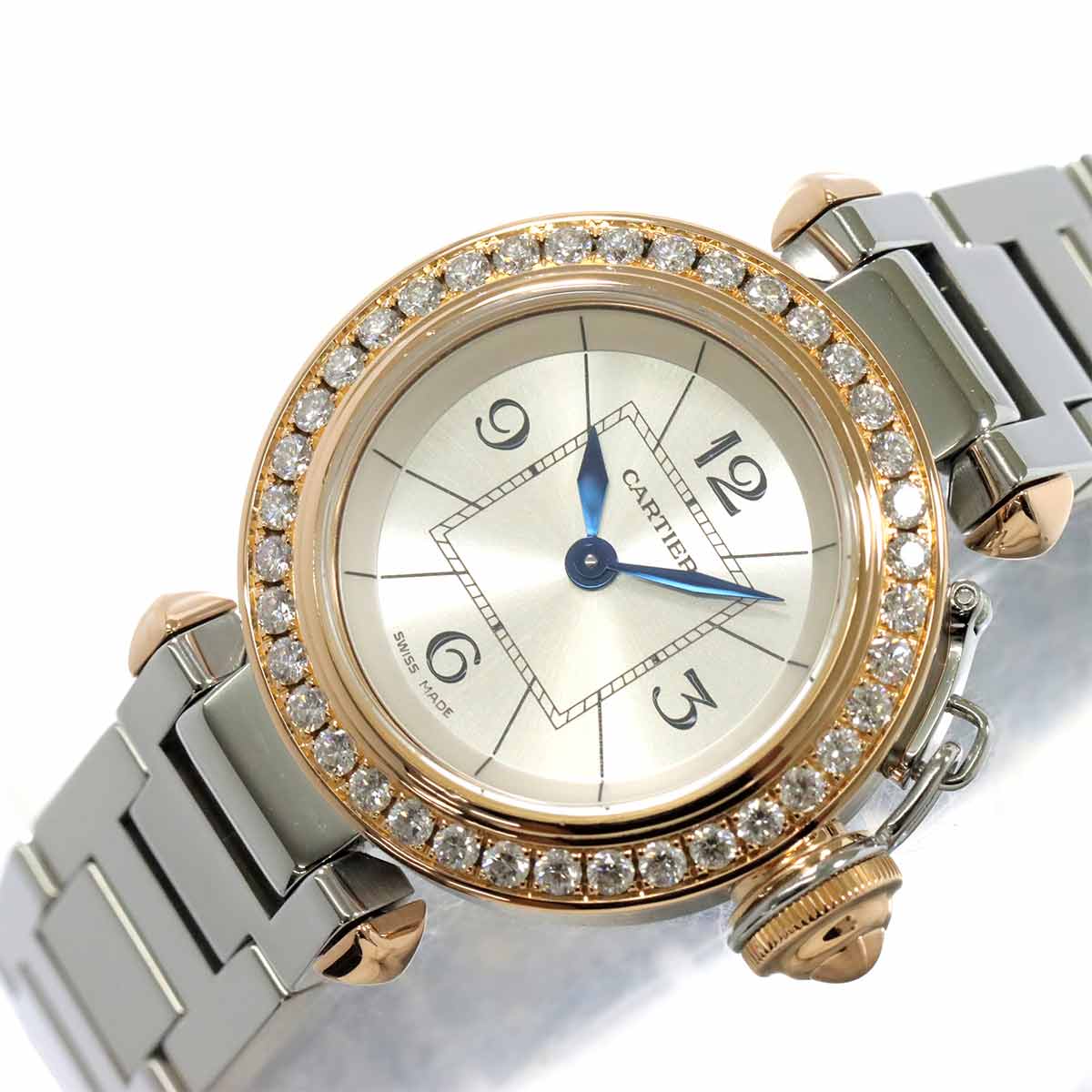 Miss Pasha WJ124021 Quartz Silver Dial Ladies Wrist Watch