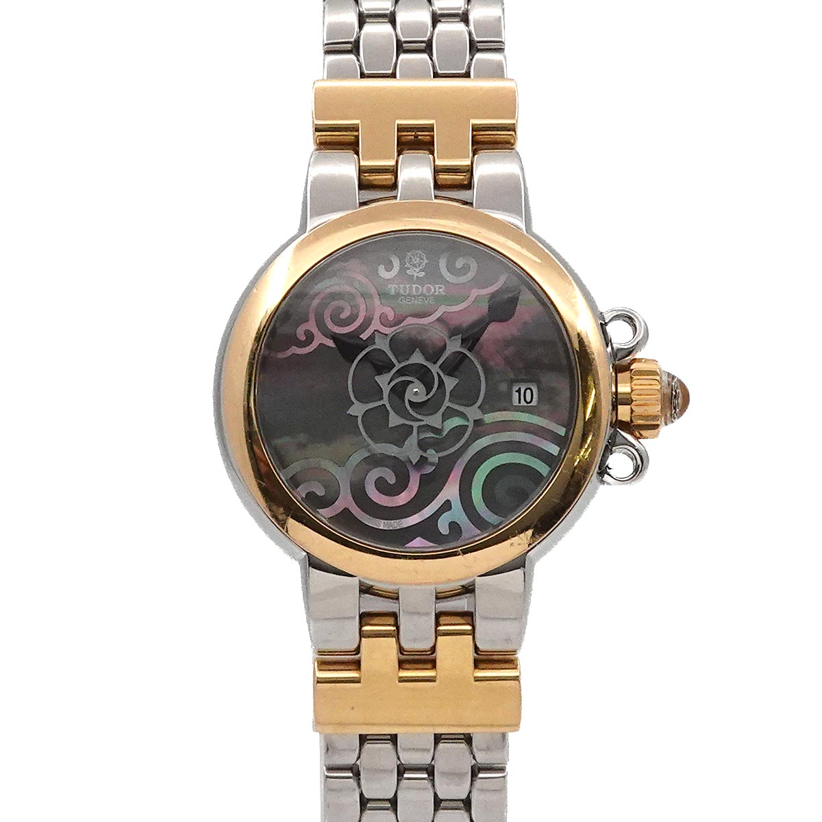 Clair De rose 35101 Automatic YG Black Shell Dial Ladies