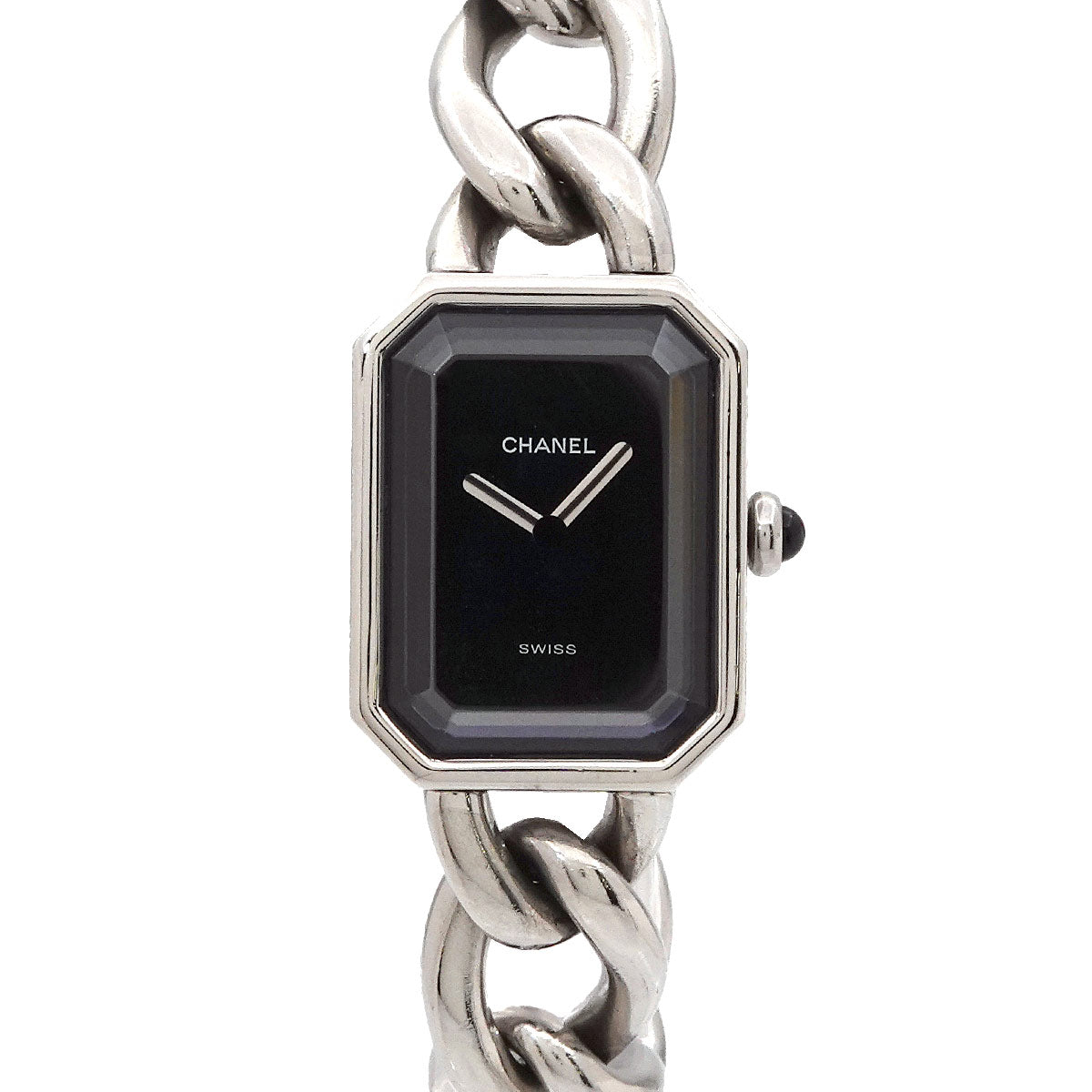 Premiere M Size H0452 Quartz Black Dial Ladies Watch