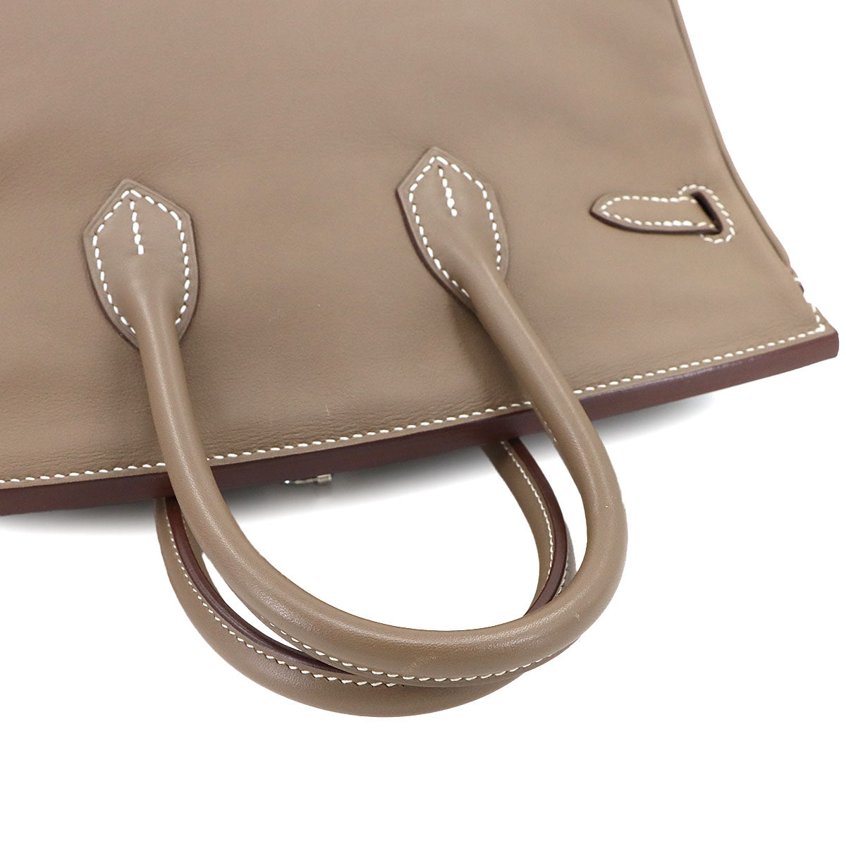 Birkin 25 Hand Bag Swift Etoupe Purse