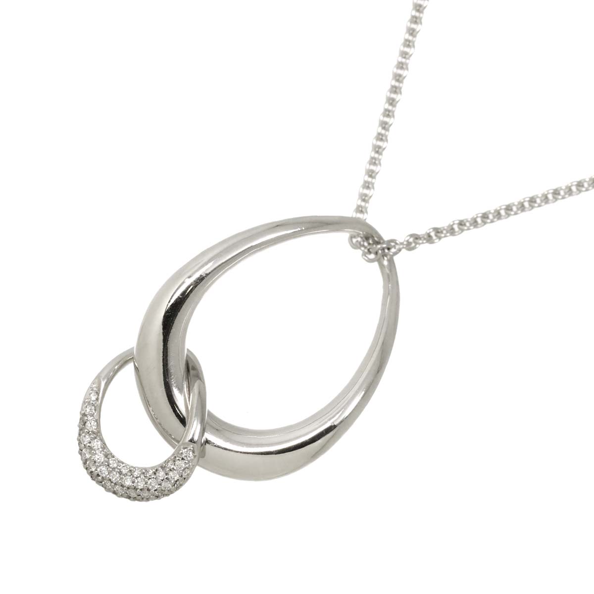 OFFSPRING Diamond Necklace 18K WG 750