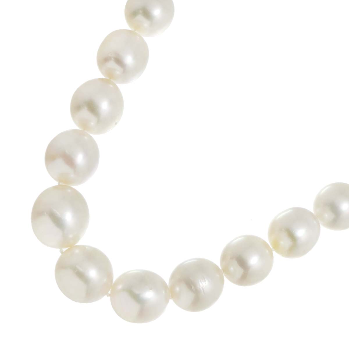 South Sea pearl 14.2-10.2mm Necklace SV Silver 925