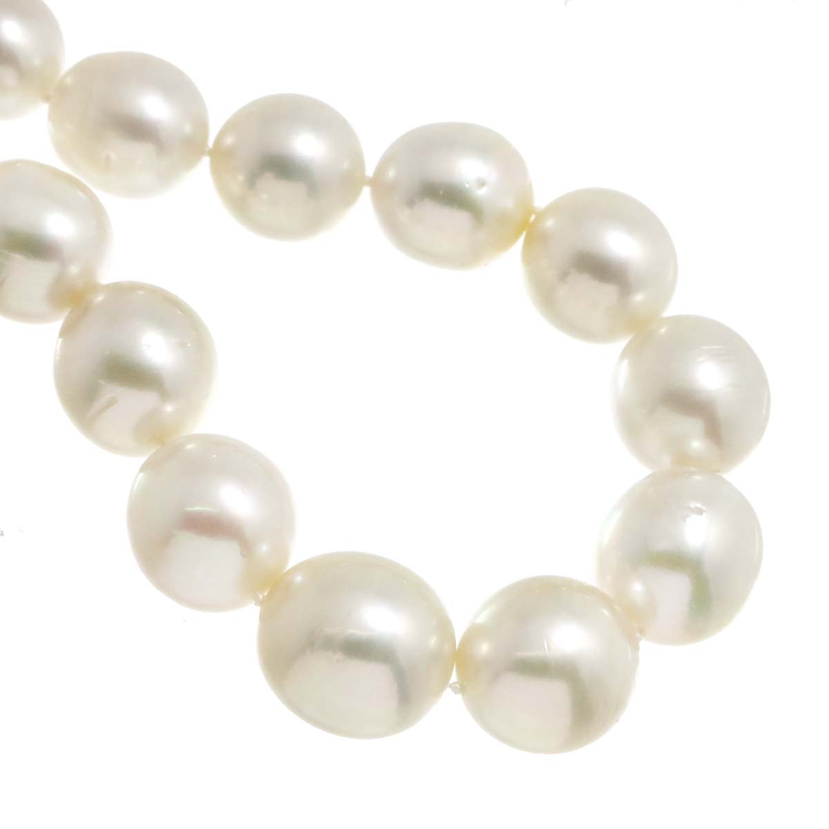 South Sea pearl 14.2-10.2mm Necklace SV Silver 925