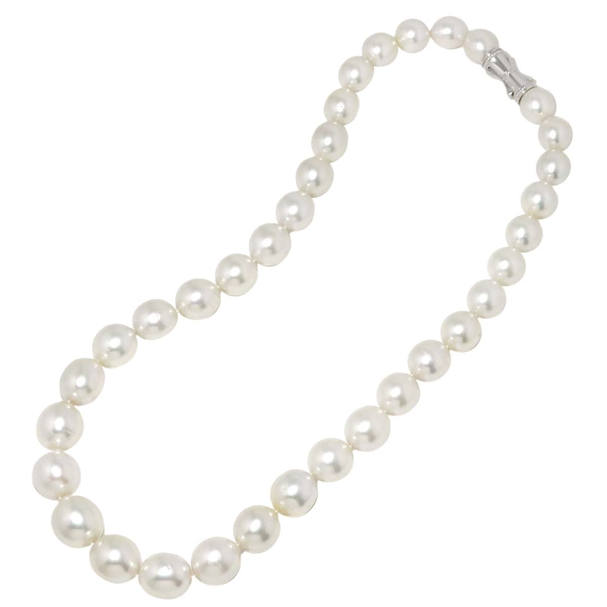 South Sea pearl 14.2-10.2mm Necklace SV Silver 925