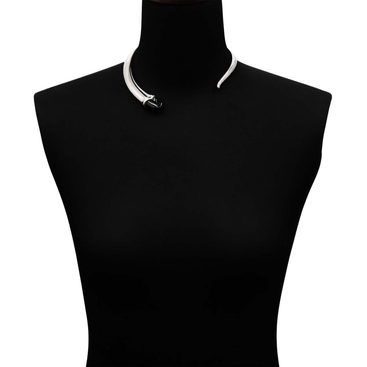 Onyx Necklace SV Silver 925