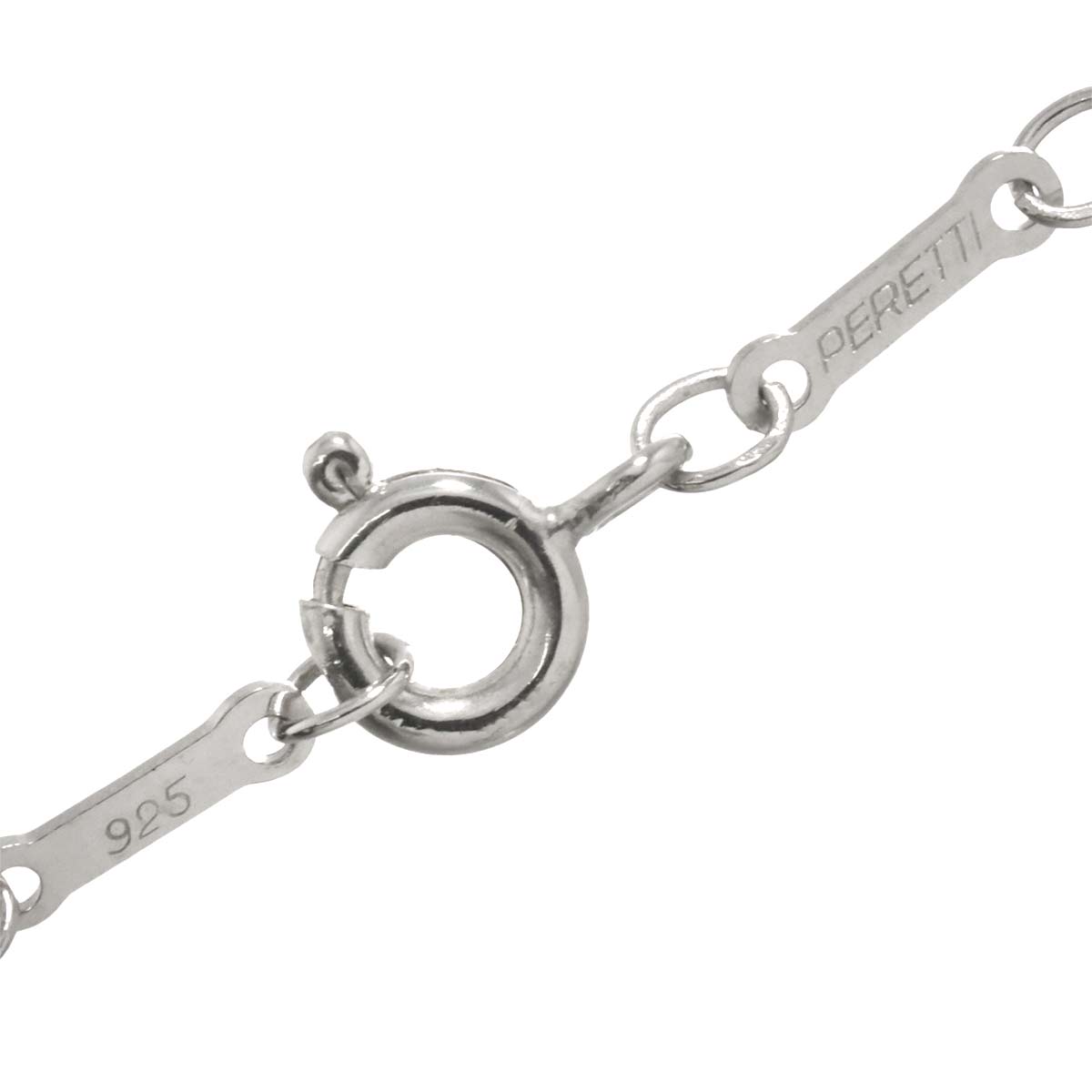 Open Heart Necklace Silver 925