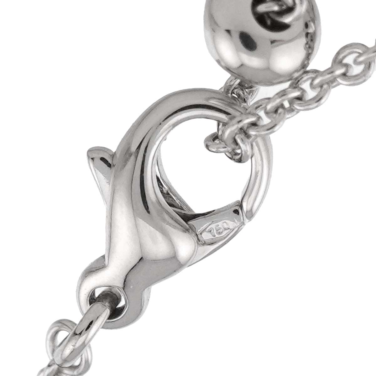 B-zero1 Element Necklace K18 18K WG White Gold 750