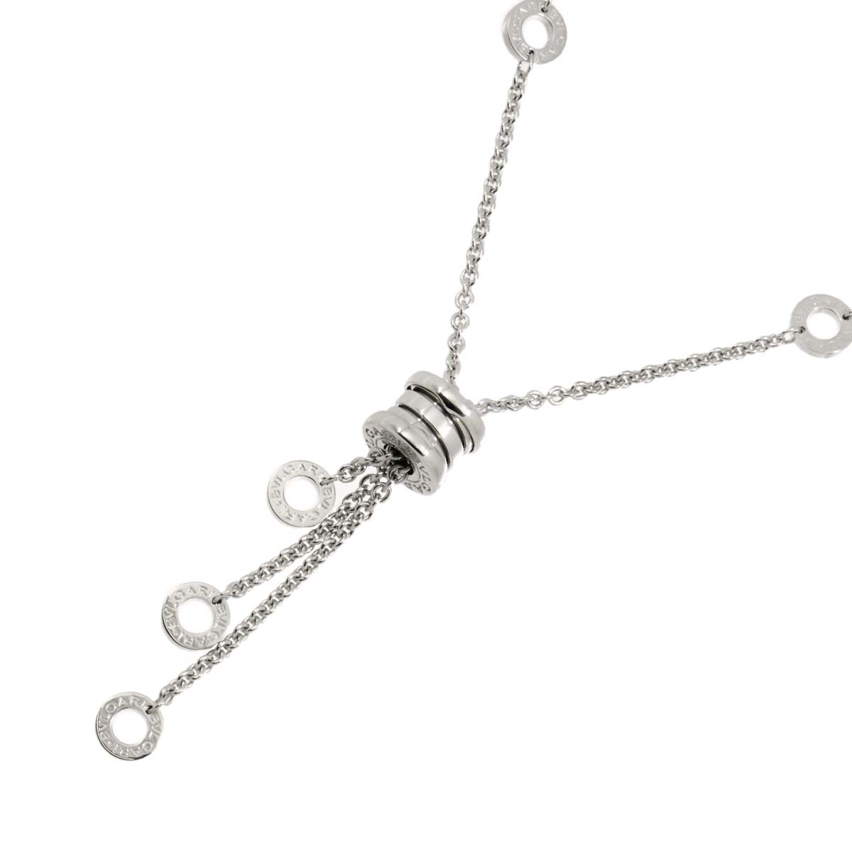 B-zero1 Element Necklace K18 18K WG White Gold 750