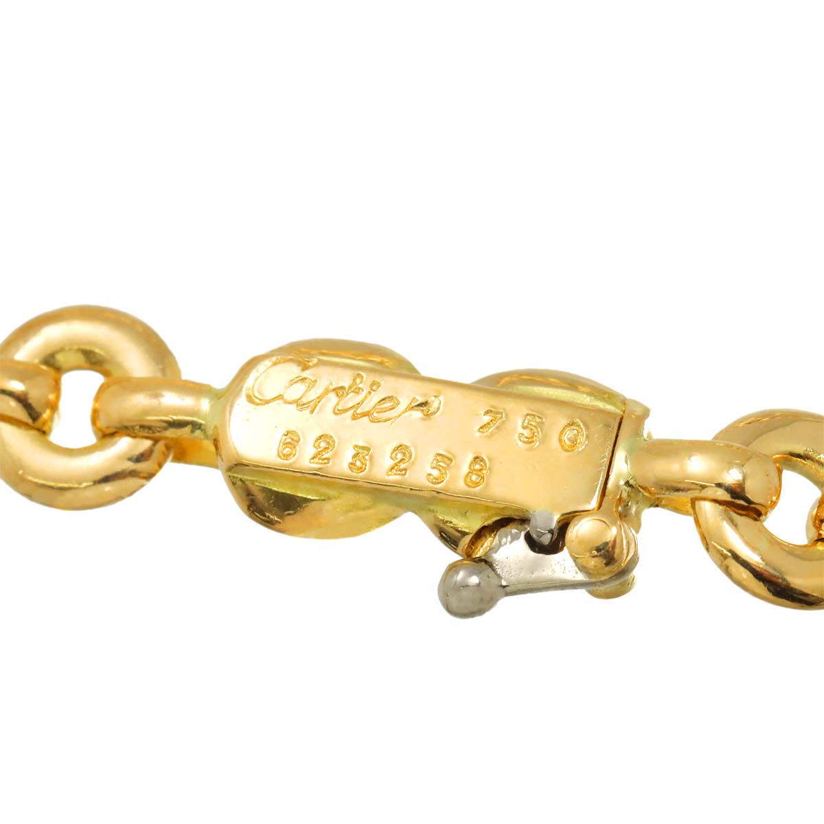 Circus Trinity Necklace 18K YG WG PG 750